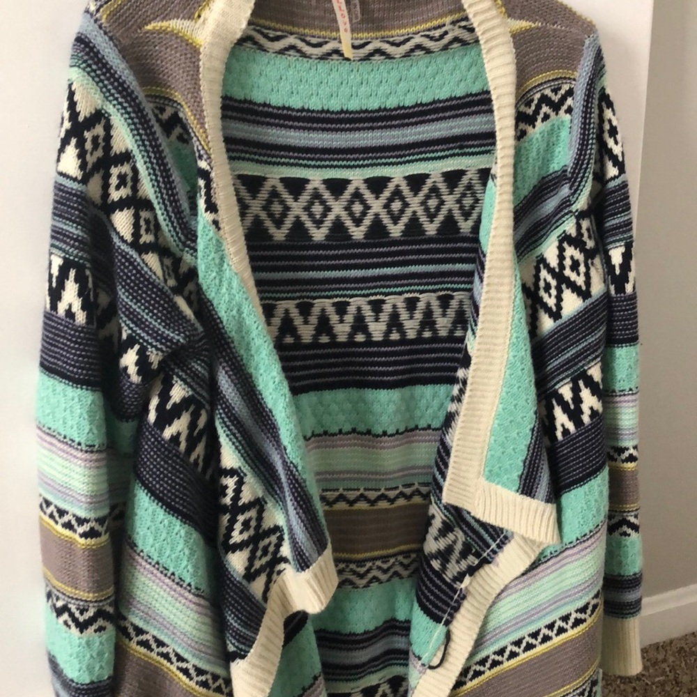 Long Warm Cardigan Sweater